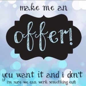 ☮️💙 make me an offer !!